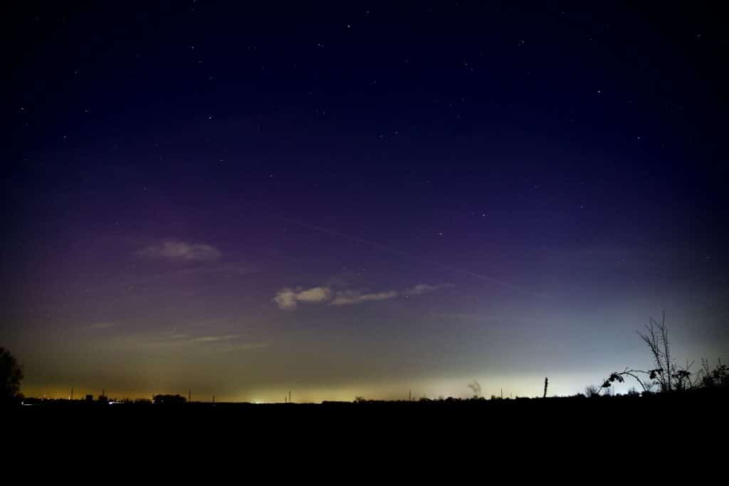 Polarlichter in Deutschland Nordlichter über Deutschland