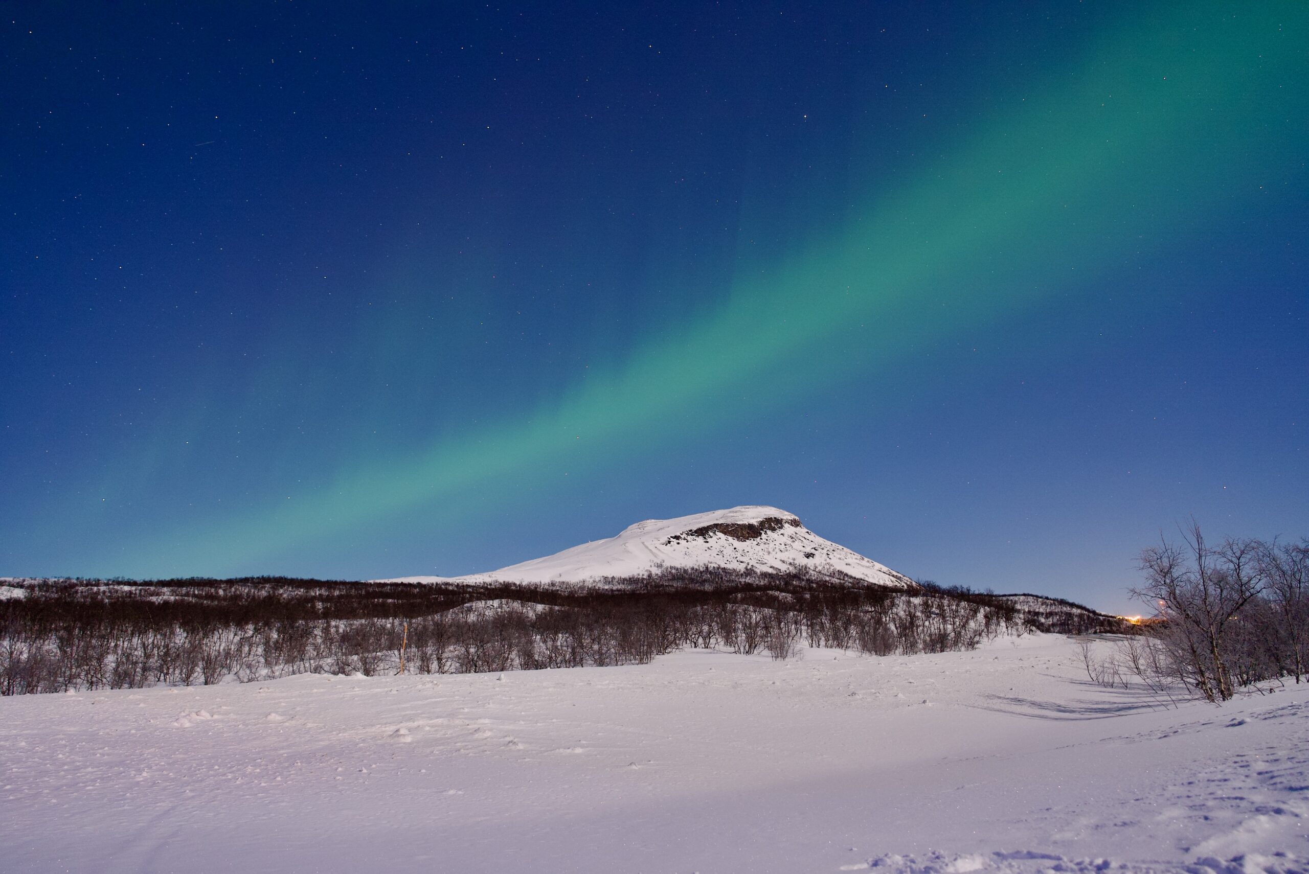 Nordlichter-Tour mit Bifröst Northern Lights – Ein Abend zwischen Schnee und grünem Himmel Nordlichter-Tour mit Bifröst Northern Lights – Ein Abend zwischen Schnee und grünem Himmel
