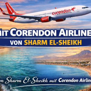 Corendo Airlines von Sharm El Sheik nach Düsseldorf