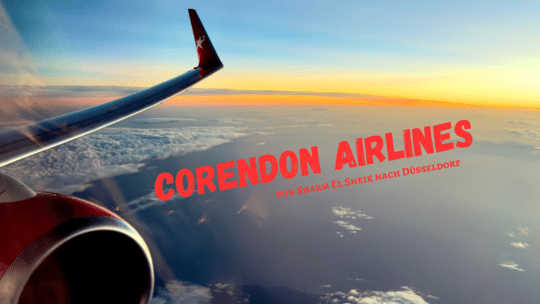 Mit Corendon Airlines von Sharm El Sheik nach Düsseldorf