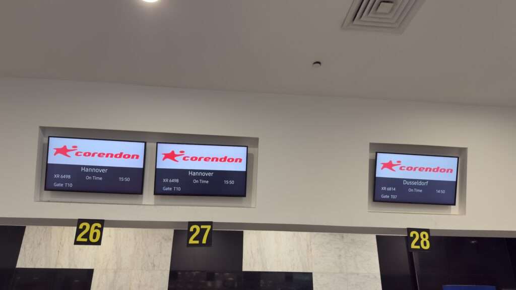Mit Corendon Airlines von Sharm El Sheik nach Düsseldorf Mit Corendon Airlines von Sharm El Sheik nach Düsseldorf -