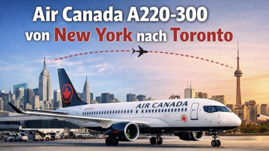 Air Canada A220-300 von New York (LGA) nach Toronto – Erfahrungsbericht & Flugcheck