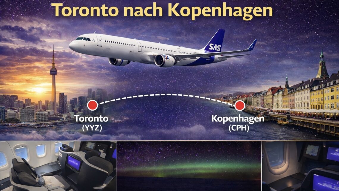 SAS A321LR von Toronto nach Kopenhagen – Flugbericht & Erfahrung