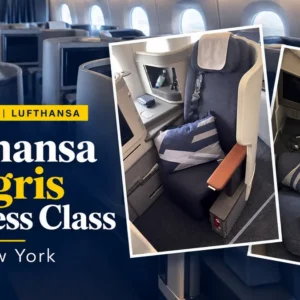 Lufthansa Allegris Business Class nach New York Erfahrungen & Review Lufthansa Allegris Business Class