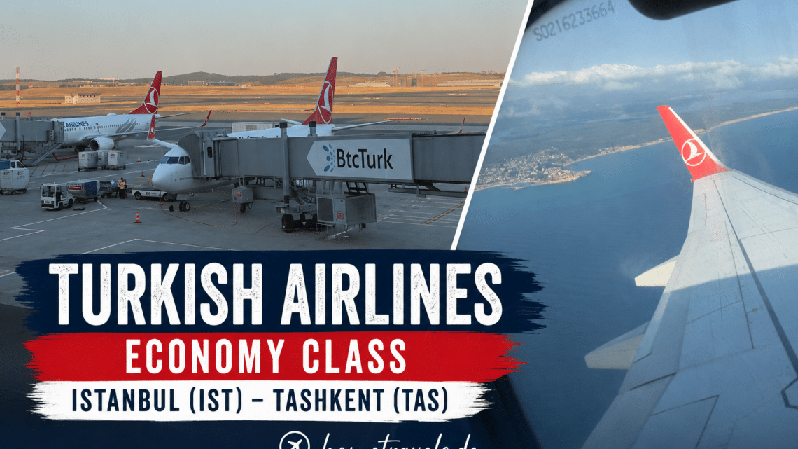 Turkish Airlines von Istanbul nach Tashkent: Economy Class im Test