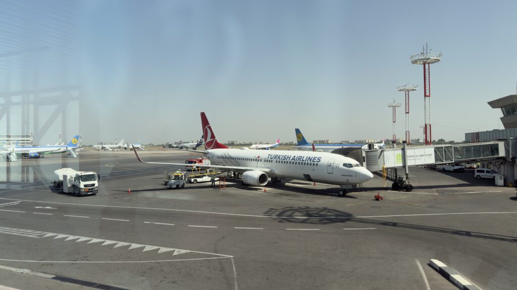 Turkish Airlines von Istanbul nach Tashkent