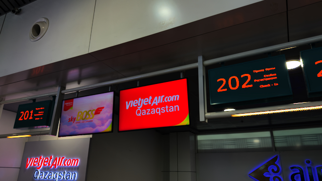 Vietjet Qazaqstan Astana nach Petropawlowsk Vietjetz Qazaqstan