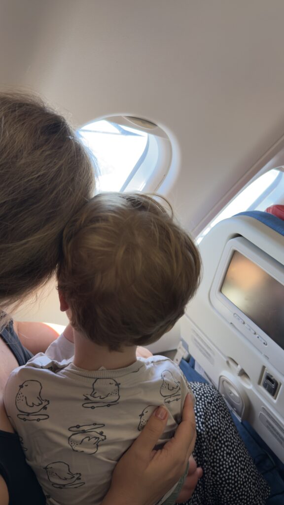 Turkish Airlines von Astana nach Istanbul im A330 und weiter nach Köln Ausblick aus dem Fenster