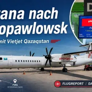 Vietjet Qazaqstan Astana nach Petropawlowsk Vietjet Qzaqstan