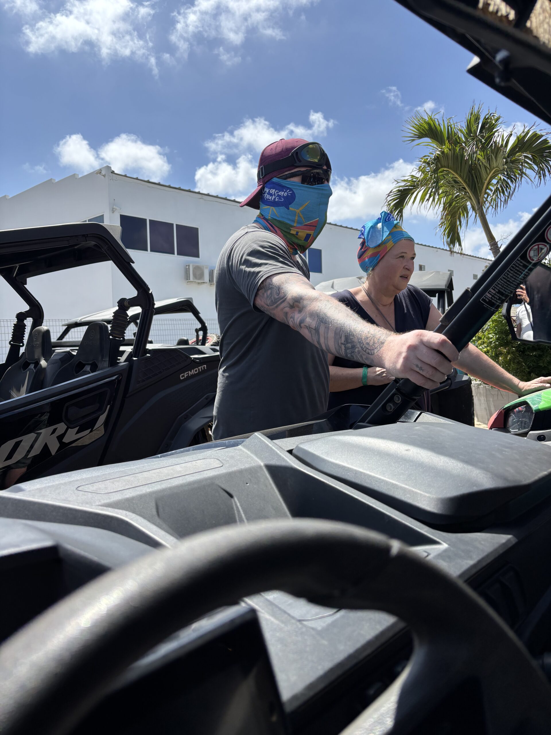 Curaçao Reise - Ausflüge & Reisetipps Buggytour Einweisung
